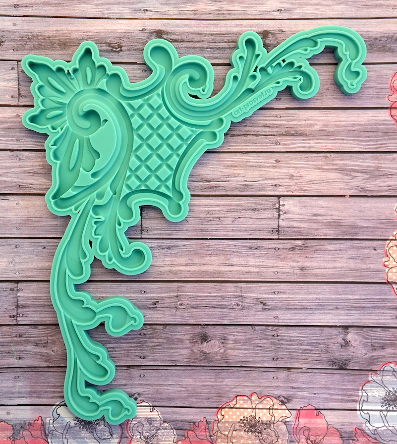 Молд "Угловой элемент декора, левый" (XXL)