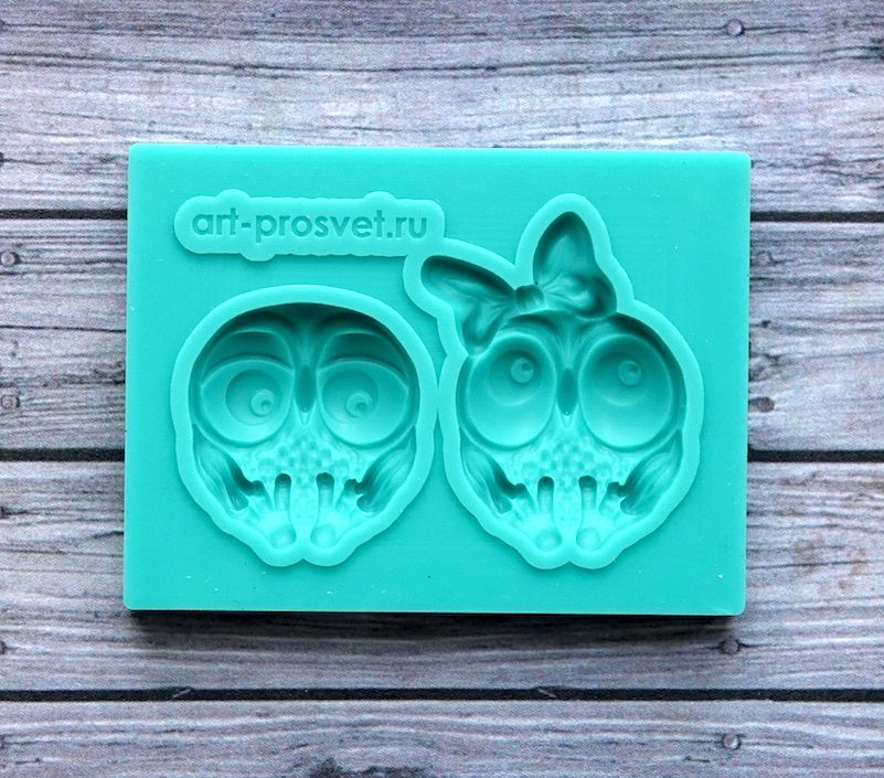 Молд набор "Совушки 3"