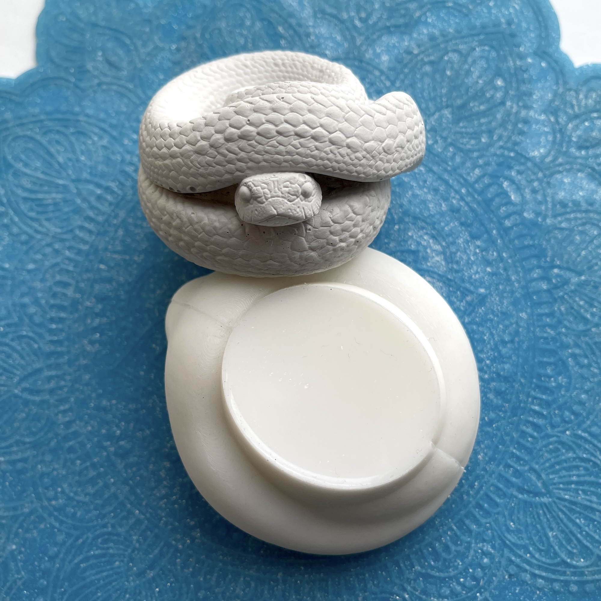 3D-молд "Змея в клубке" (L)