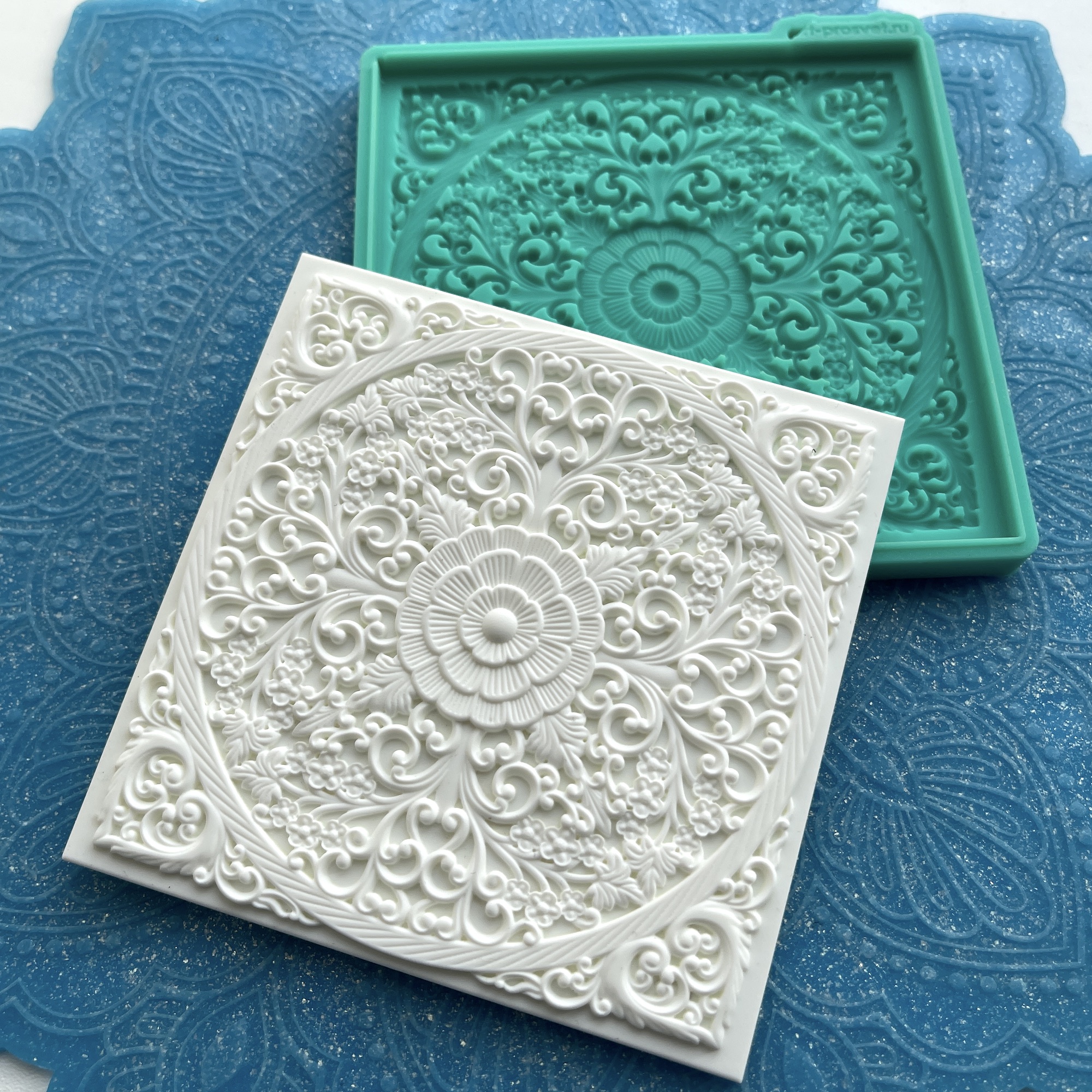 Молд "Декоративная плитка 1" (L)