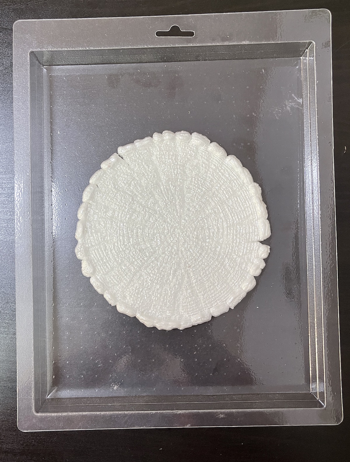 Пластиковая форма "Спил дерева"