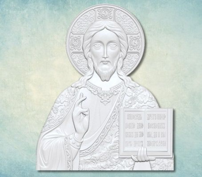 Молд "Икона Иисус Христос" малый