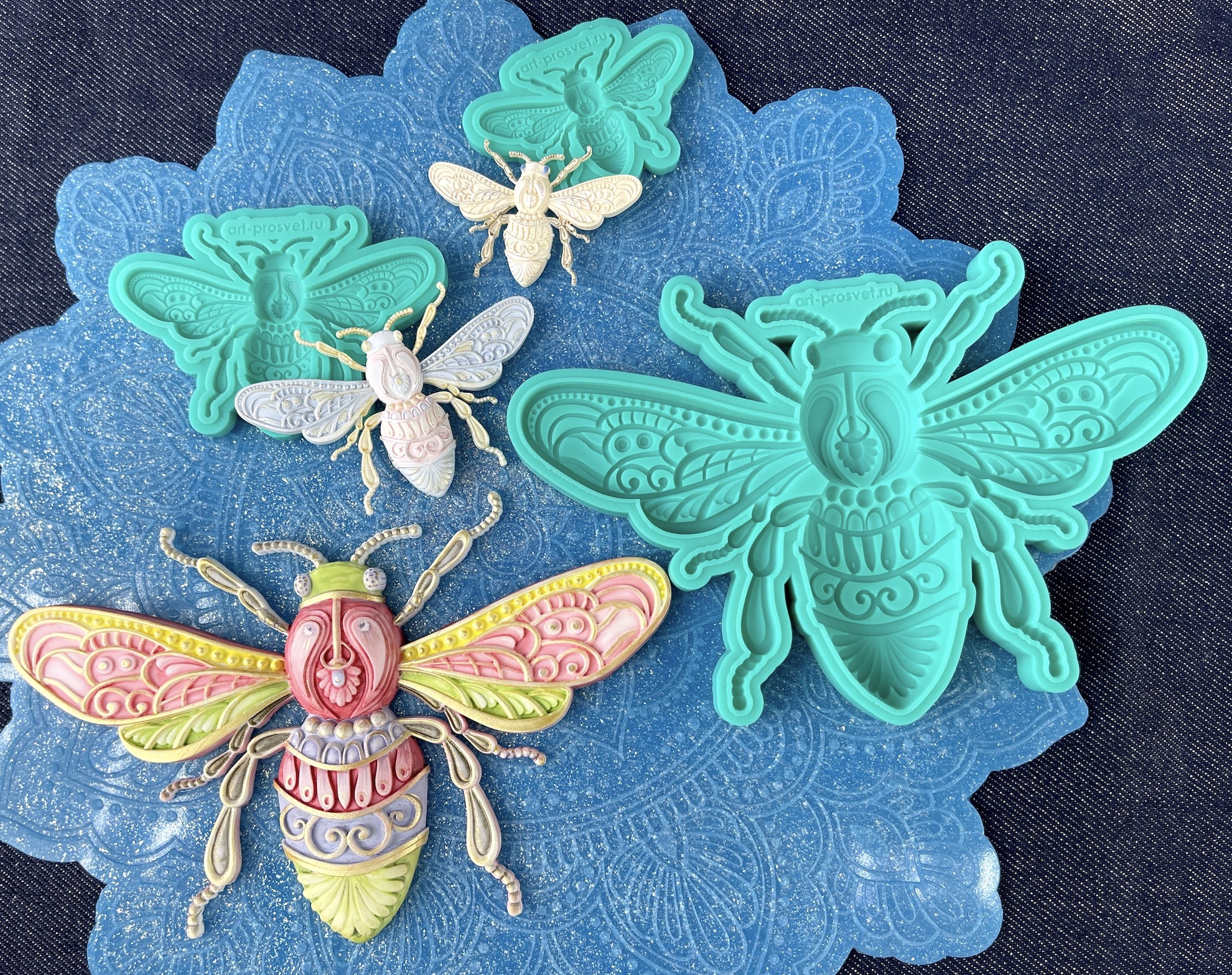 Молд "Этническая пчела 1" (S)