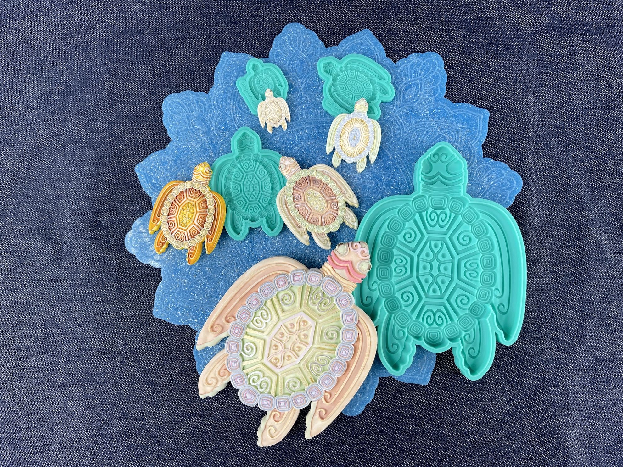 Молд "Этническая черепаха 1" (M)