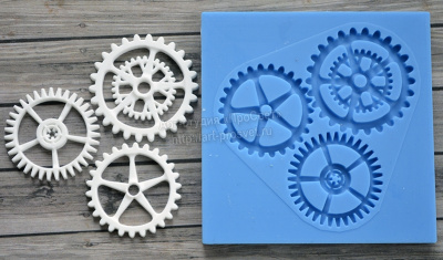 Молд "Набор шестеренок"