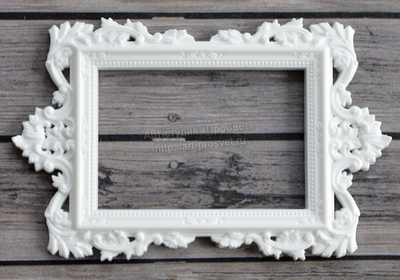 Молд "Прямоугольный багет в стиле барокко"