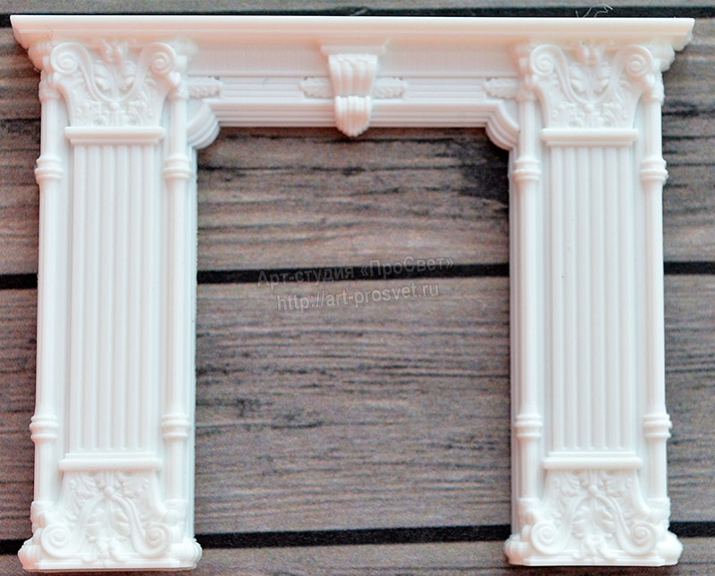 Молд "Каминный портал 4" малый