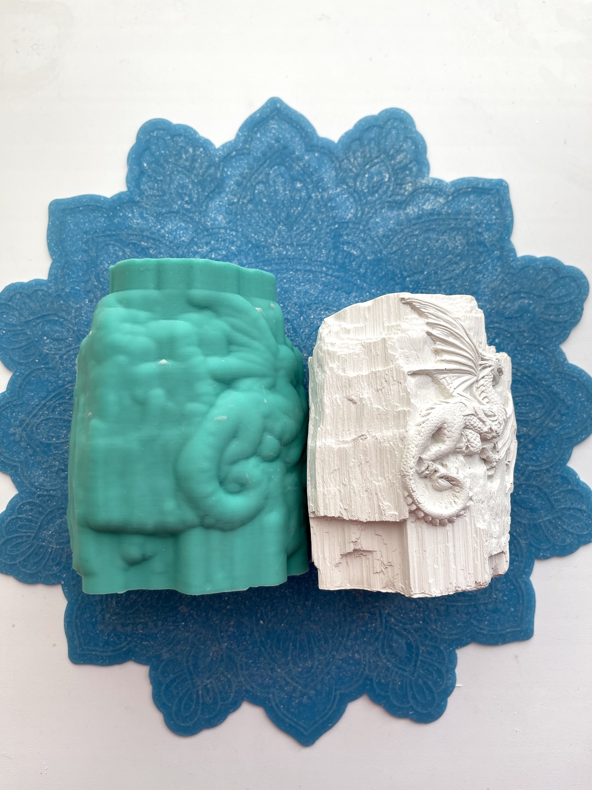 3D-молд "Драконья скала" (L)