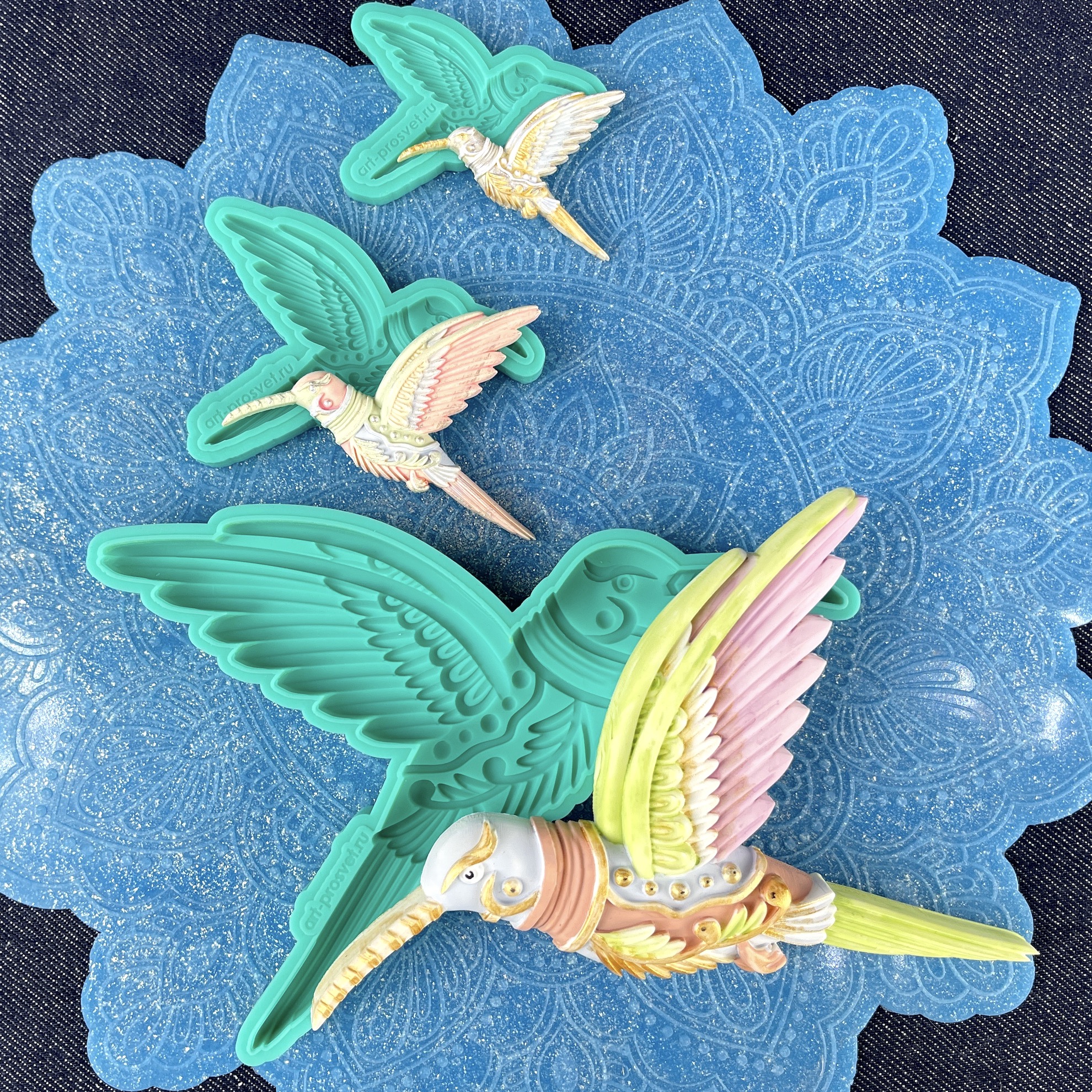 Молд "Этническая колибри 1" (S)