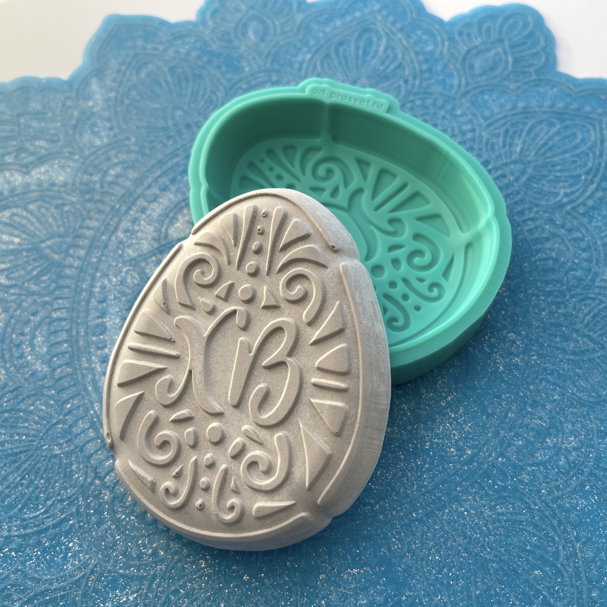 Молд  "Пасхальное яйцо 3" (L)