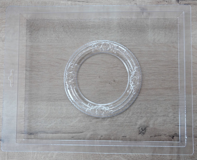 Пластиковая форма "Круглая рамка"