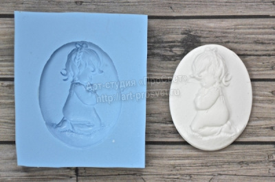 Молд камеи "Молитва"