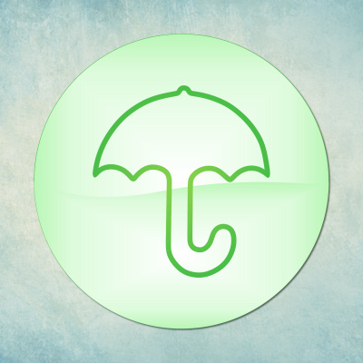 Молд для эпоксидной смолы "Зонтик 2" по мотивам Игры в кальмара (L)