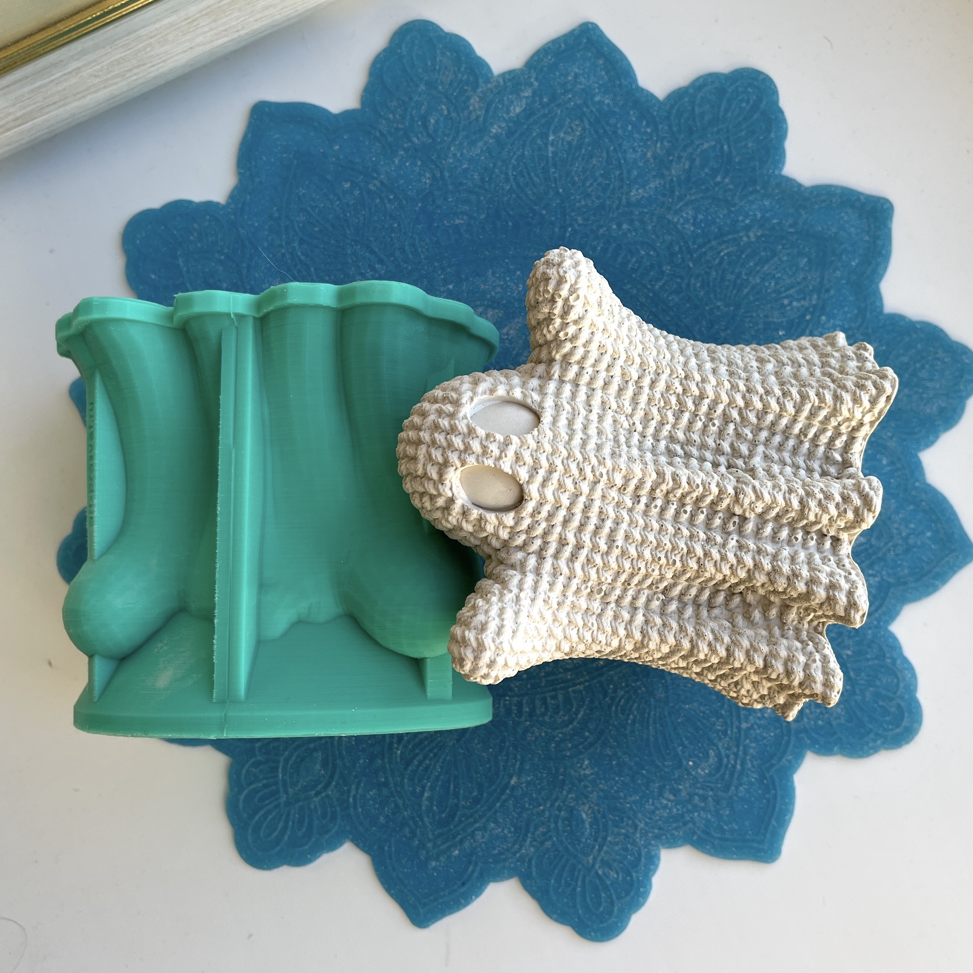 3D-молд "Вязанное привидение" (L)