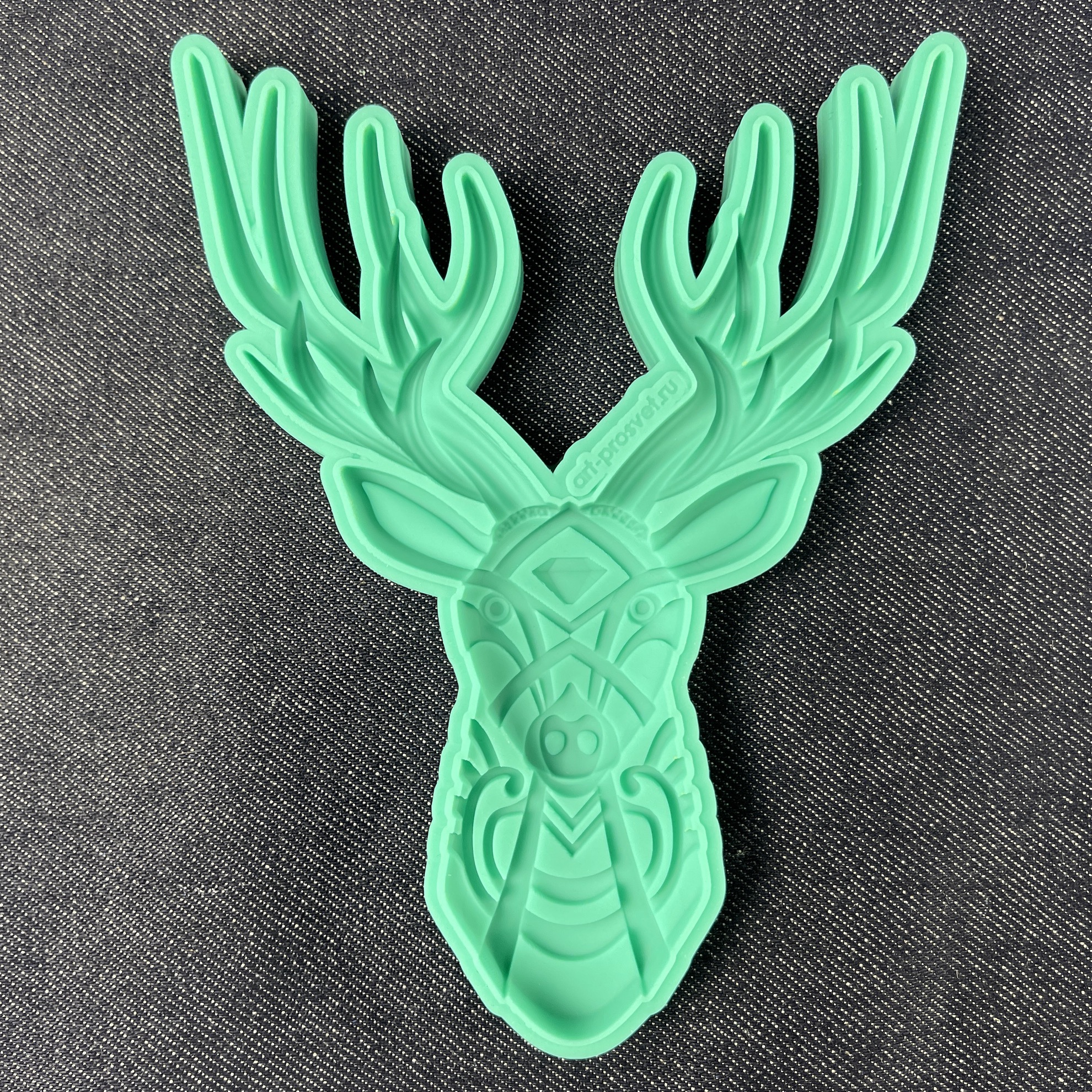 Молд "Этнический олень" (XL)