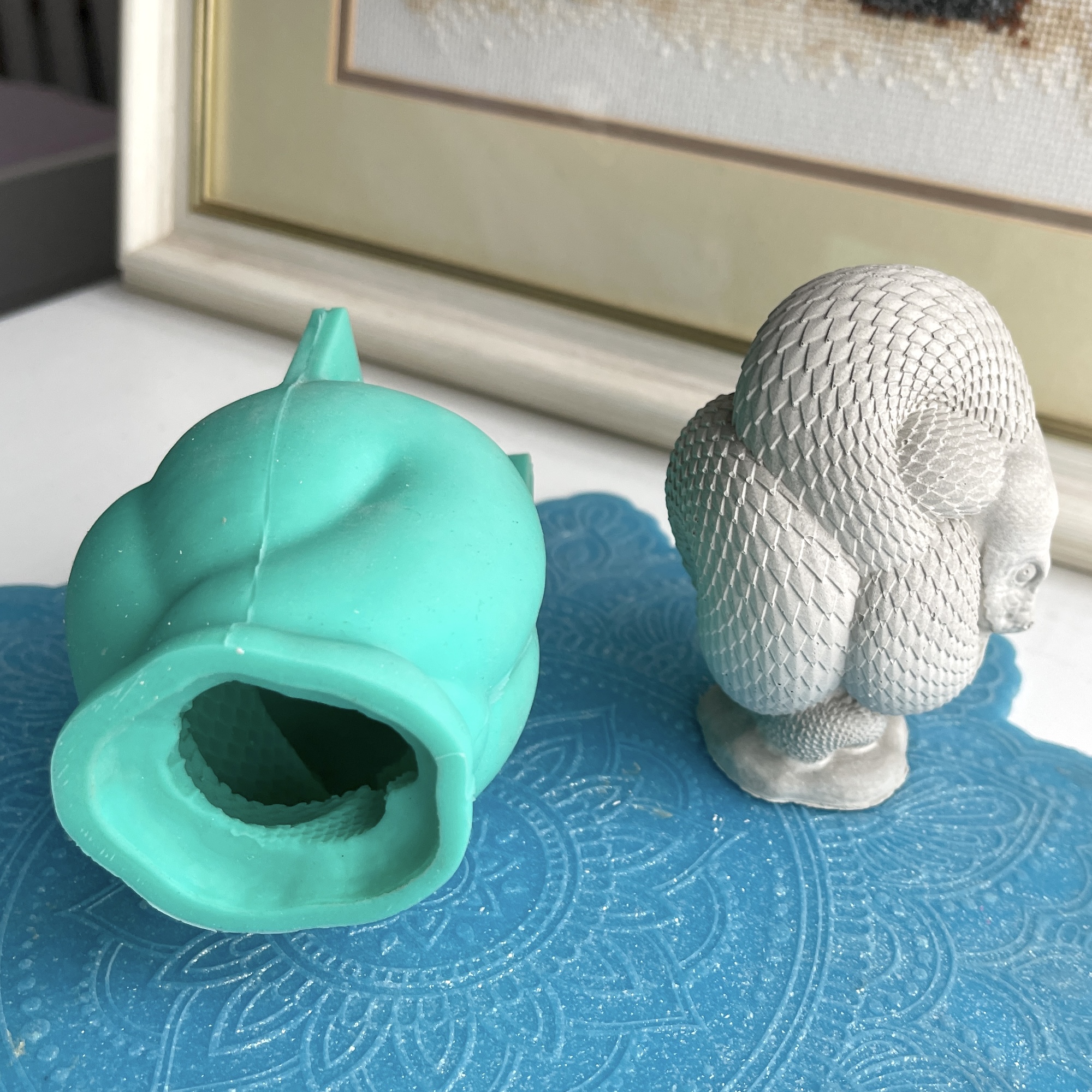 3D-молд "Змея в клубке 3" (L)