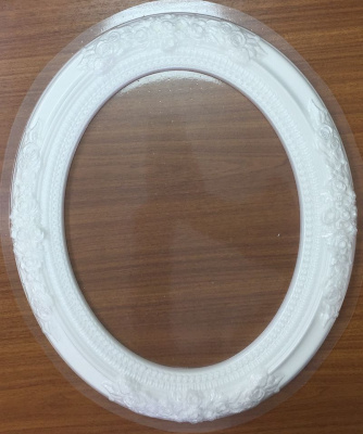 Пластиковая форма "Овальная рамка"