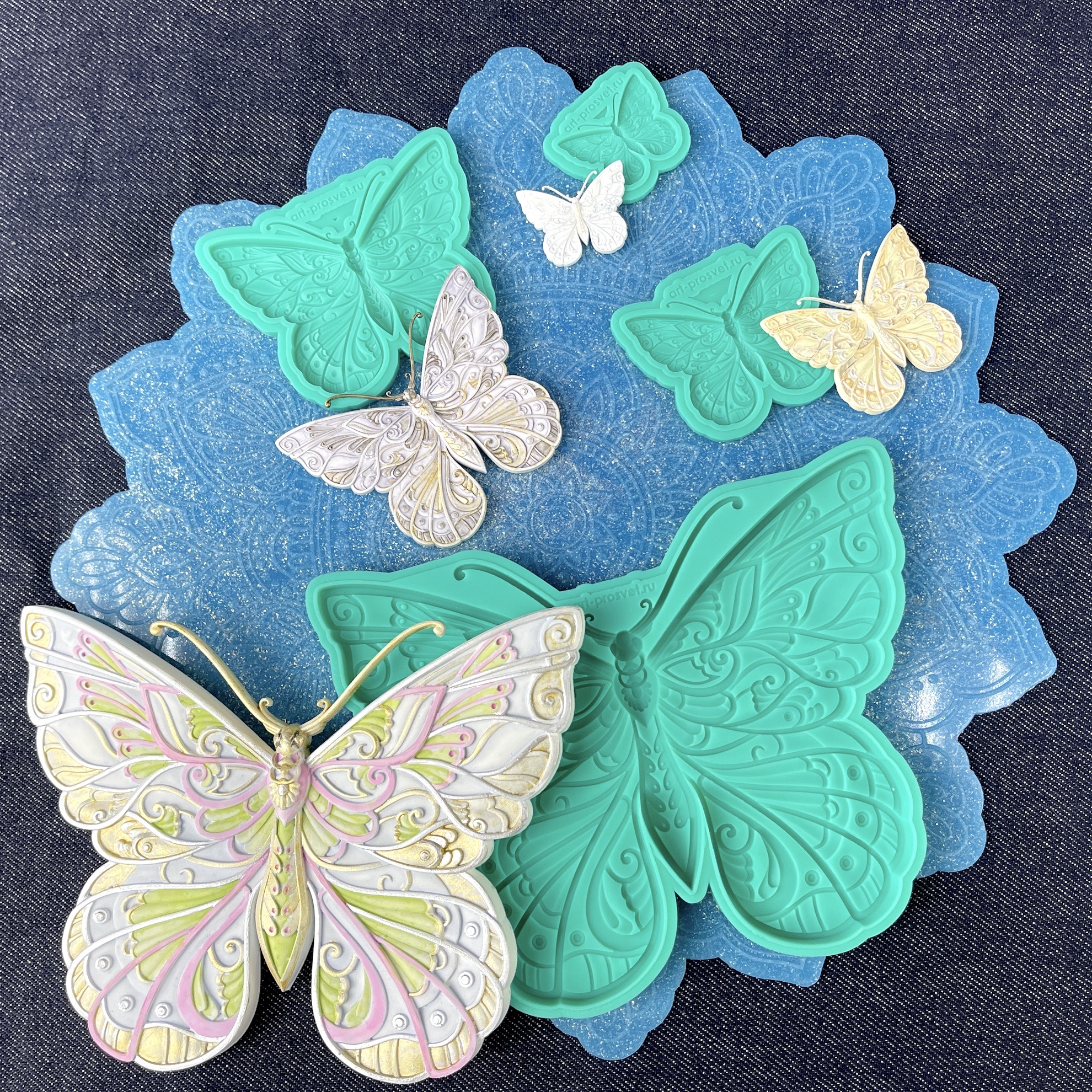 Молд "Этническая бабочка 2" (XS)