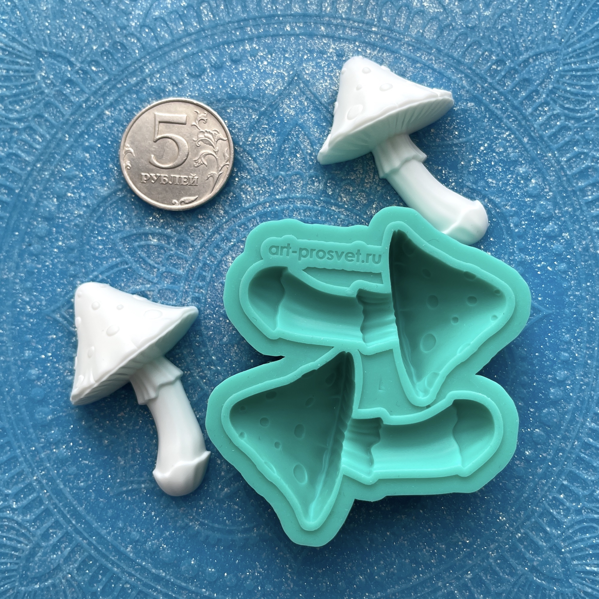 Молд "Грибы 1" (S)