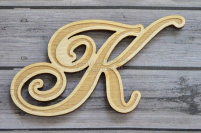 Буква для монограмм "K"