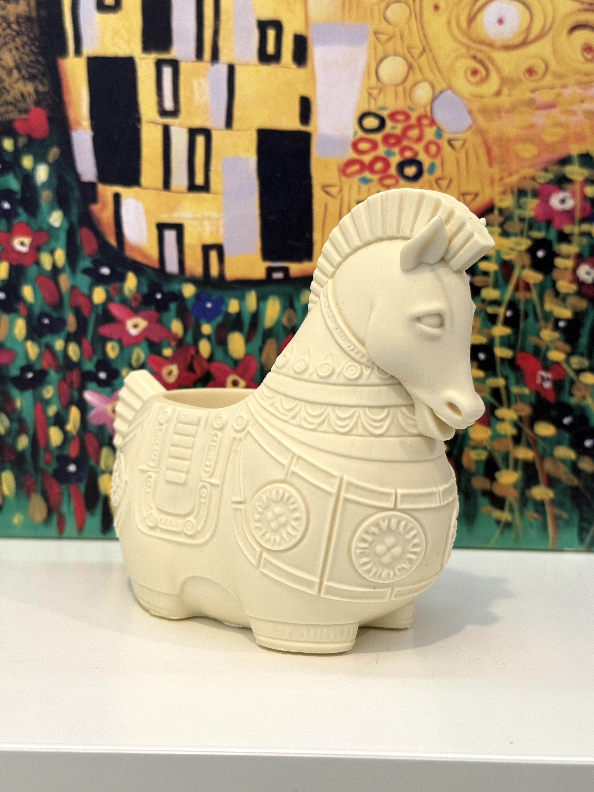 3D-молд "Кашпо-чарка Лошадка 1" (L)