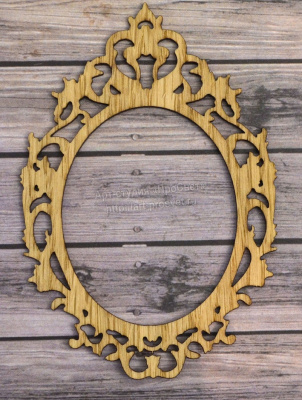 Рамка "Ажур", дуб