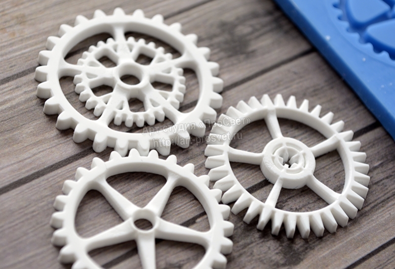 Молд "Набор шестеренок"