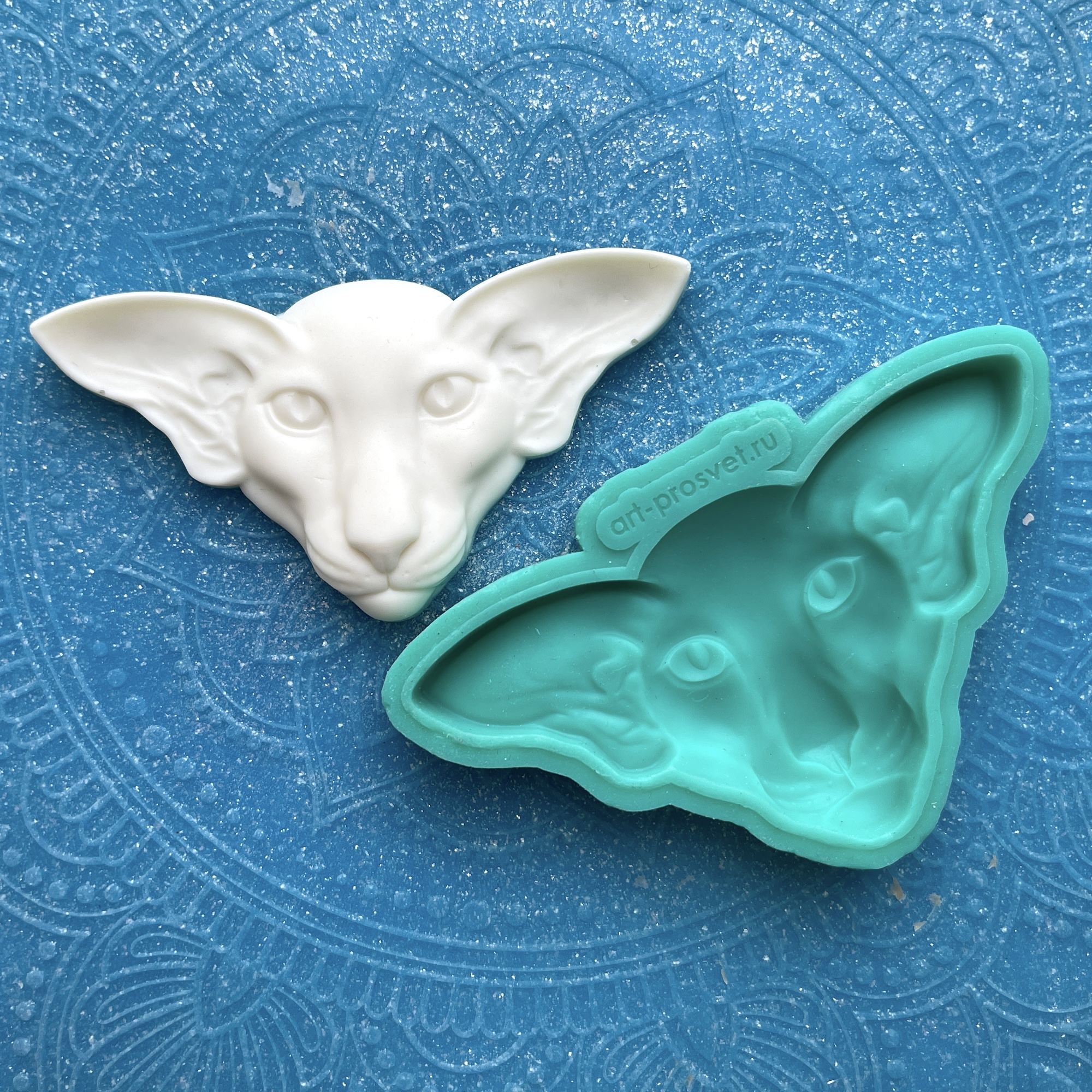 Молд "Ориентальная кошка 1" (M)