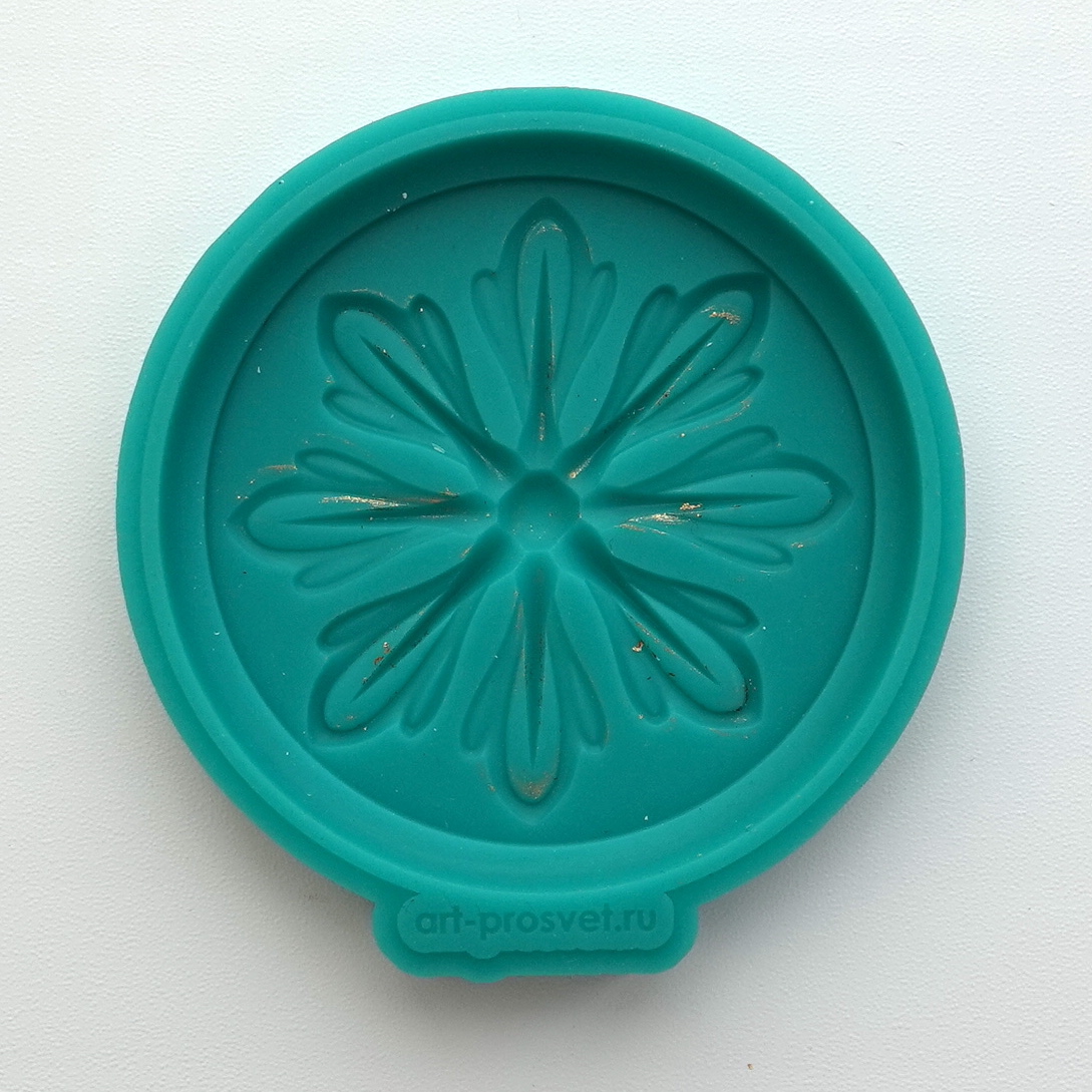 Молд "Элемент декора "Розетка" (M)