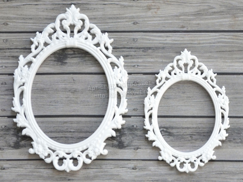 Молд рамка "Барокко" большая