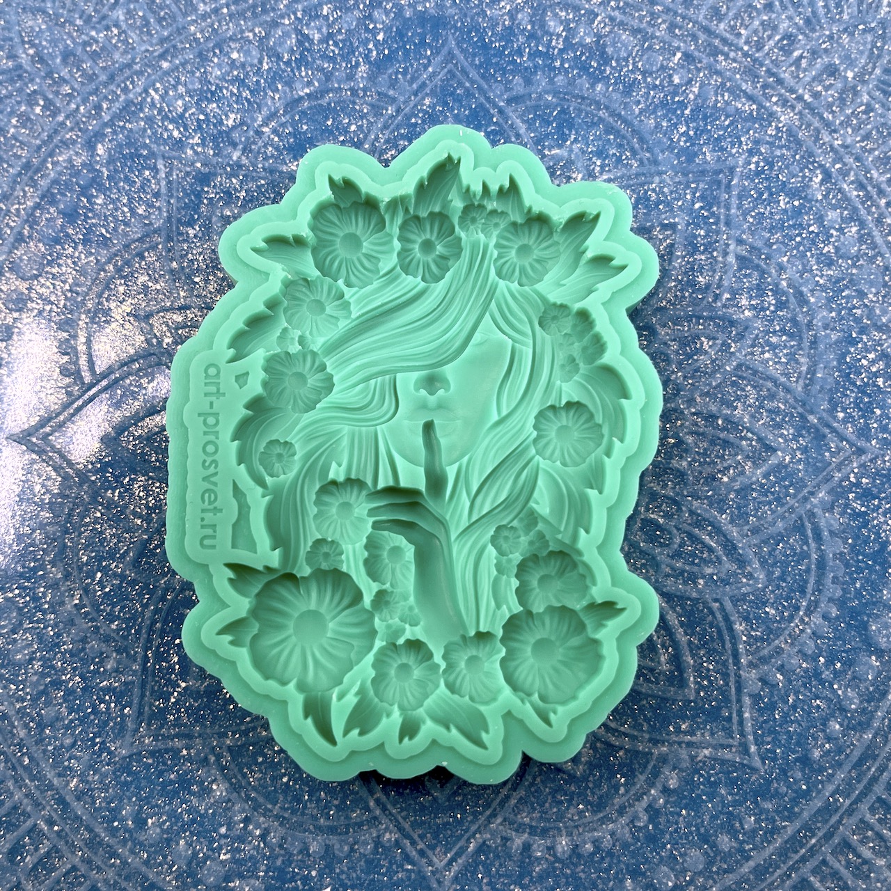 Молд "Девушка в цветах" (M)