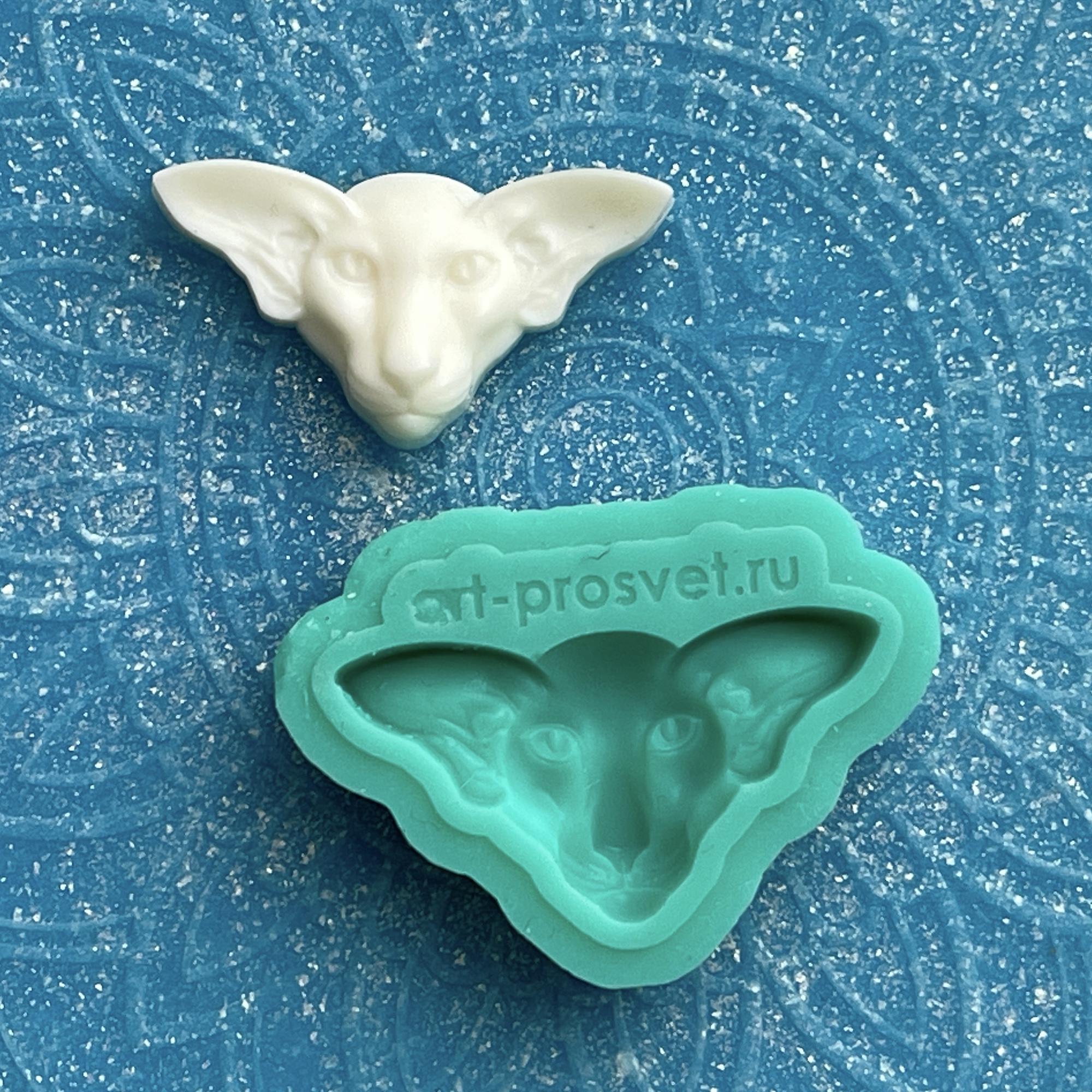 Молд "Ориентальная кошка 1" (XS)