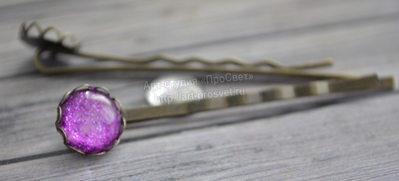 Набор заготовок для изготовления заколок для волос, 5 шт.