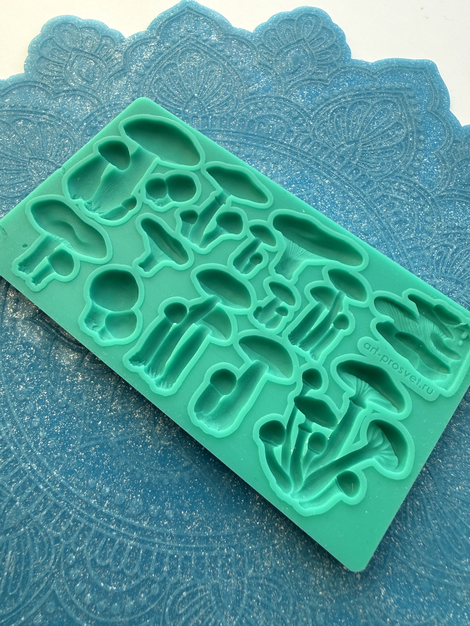 Молд "Набор грибов" (XS)