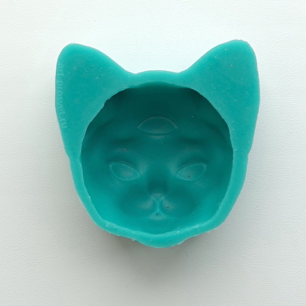 Молд "Трехглазая кошка" (S)
