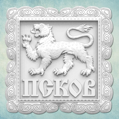 Молд "Герб города Псков" (L)