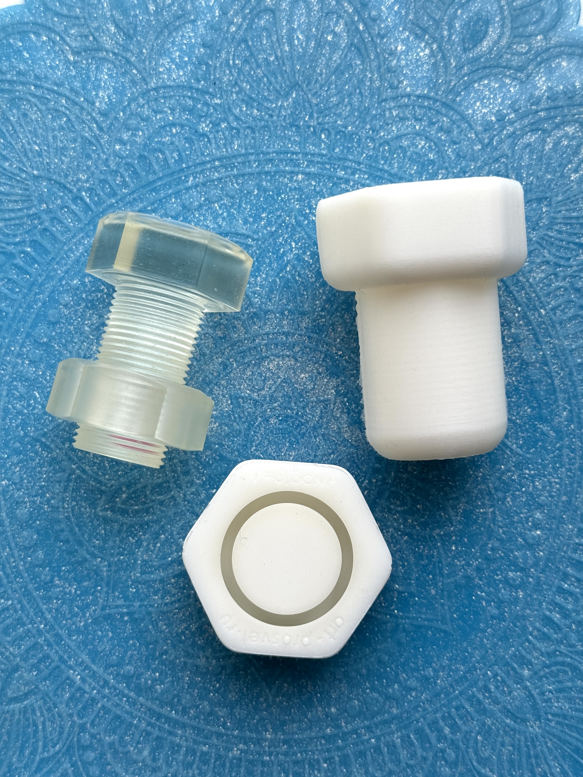 3D-молд "Болт M20x1,5" (S)