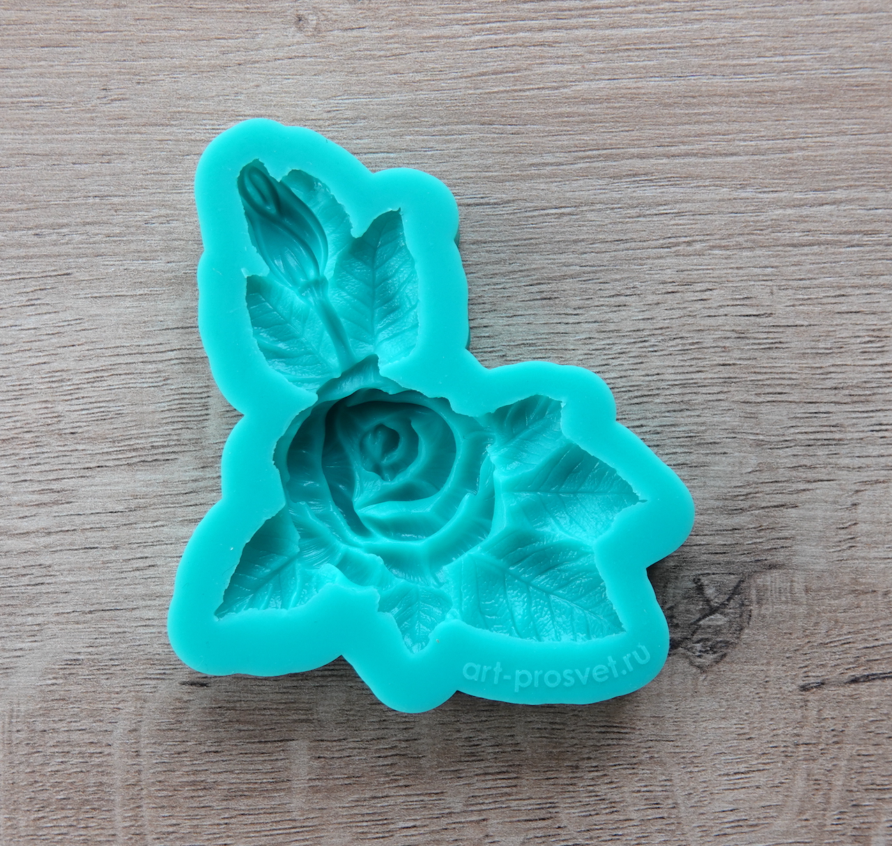 Молд "Роза с бутоном 1" (M)