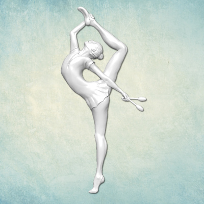 Молд "Гимнастка 1" (M)