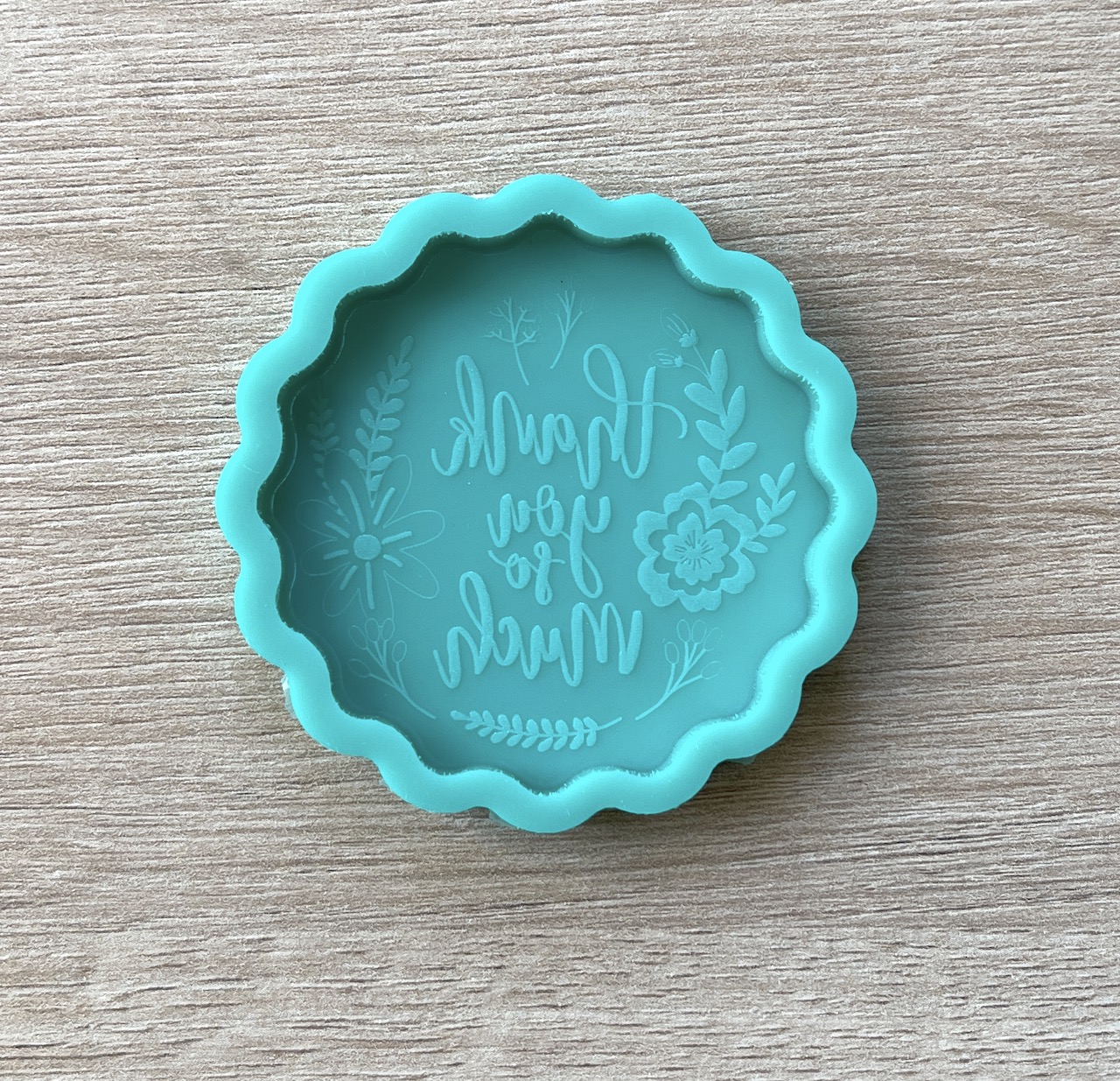 Молд "Thank you so much" (S)