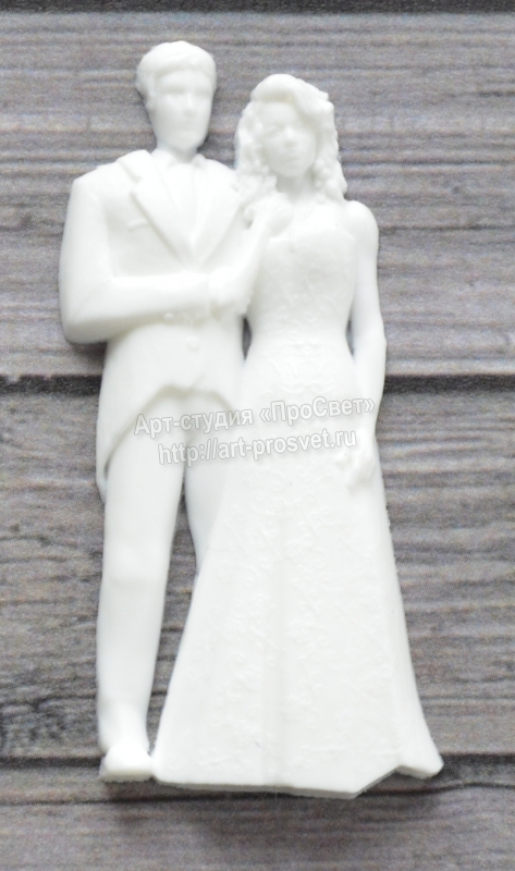 Молд "Свадебная пара" малая