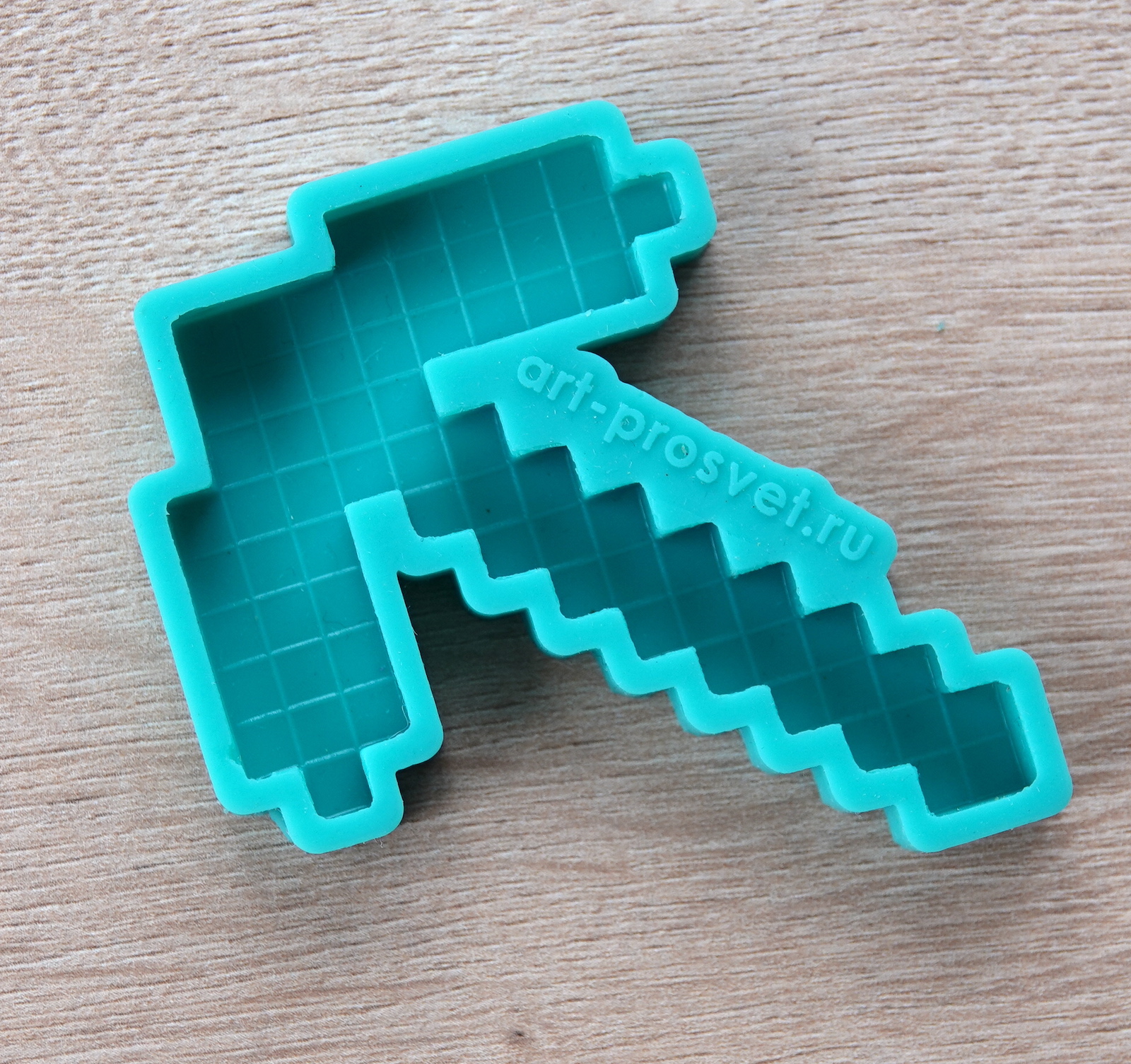 Молд "Алмазная кирка Майнкрафт" (M)