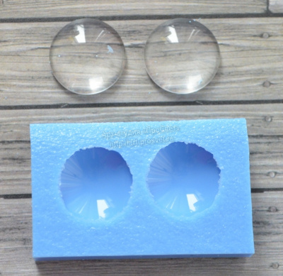 Молд набор круглых кабошонов 20мм