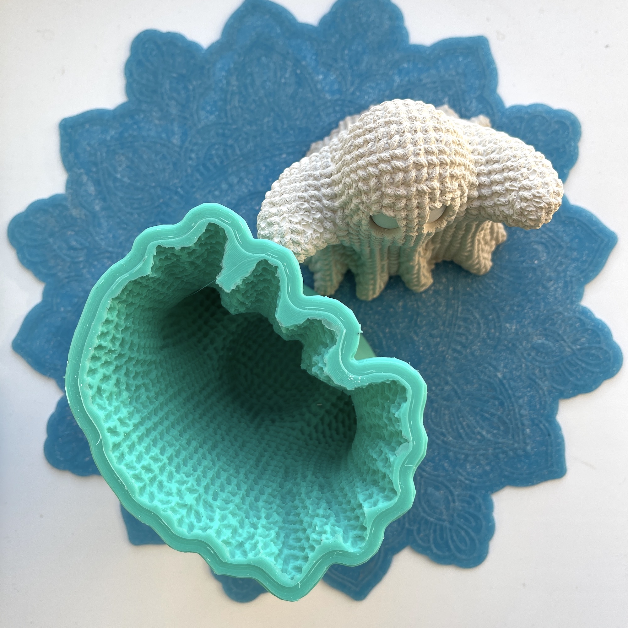 3D-молд "Вязанное привидение" (L)