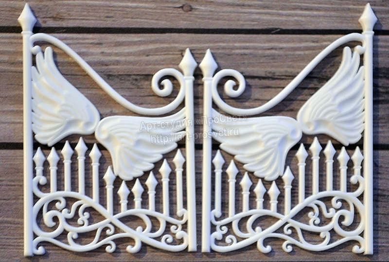 Молд "Ворота с крыльями"