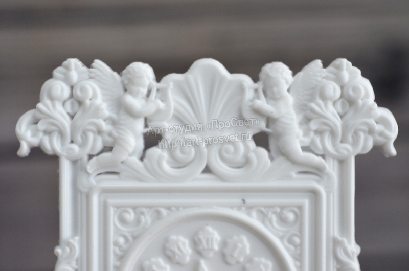 Молд "Часы в стиле барокко"