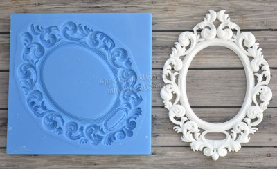 Молд "Морозная рамка" большая