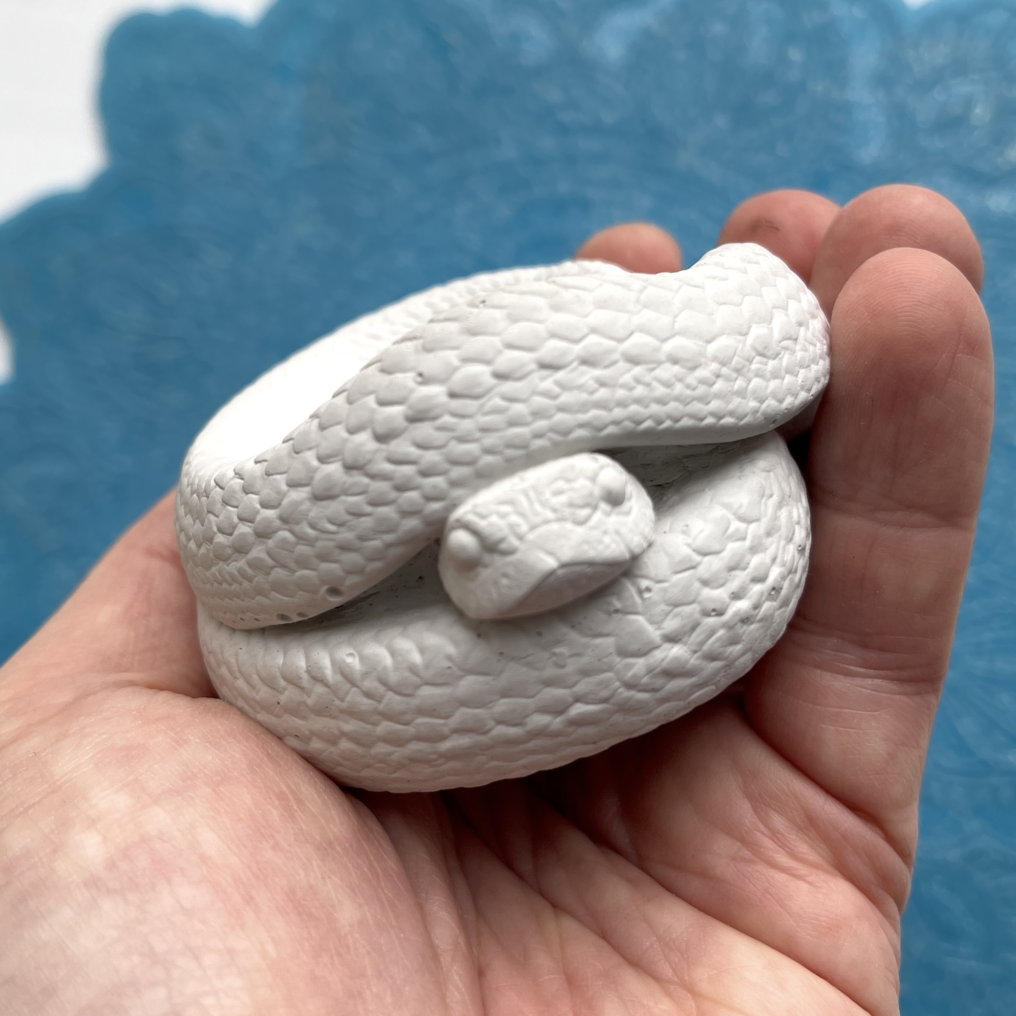 3D-молд "Змея в клубке" (L)