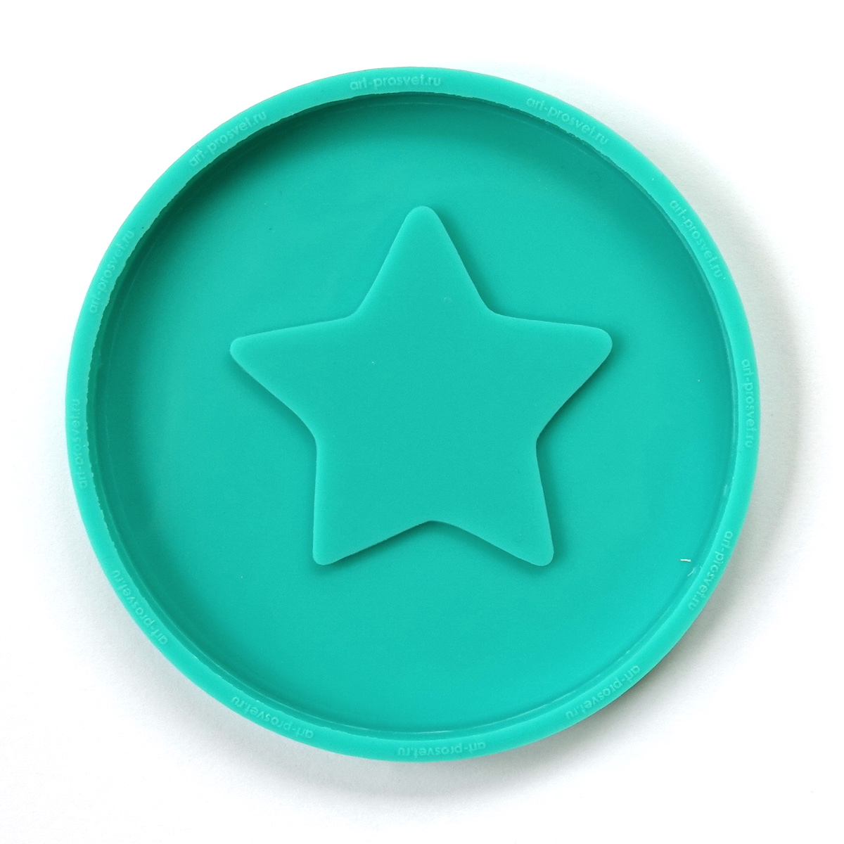 Молд для эпоксидной смолы "Звезда 1" по мотивам Игры в кальмара (L)