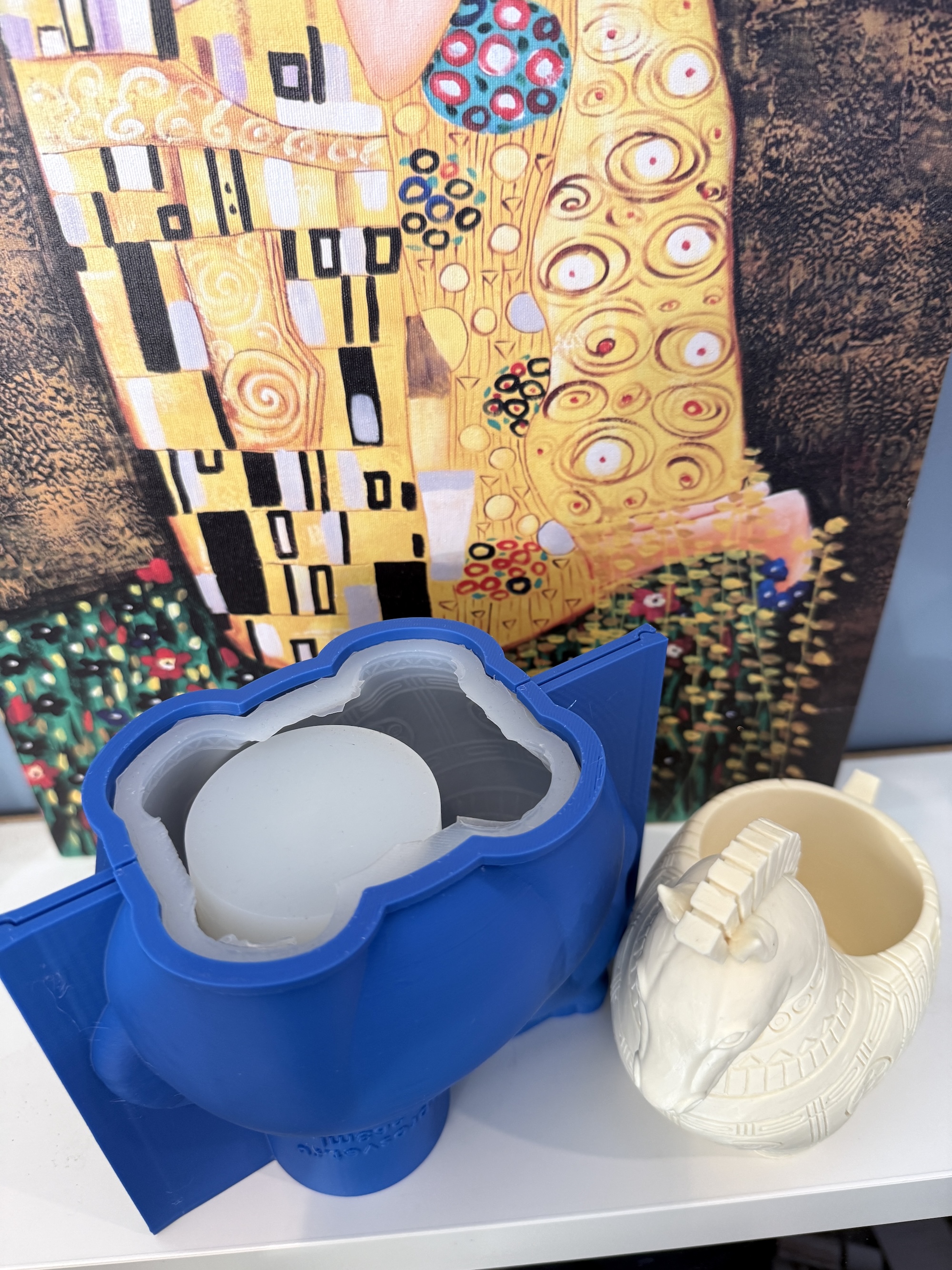 3D-молд "Кашпо-чарка Лошадка 2" (XL)